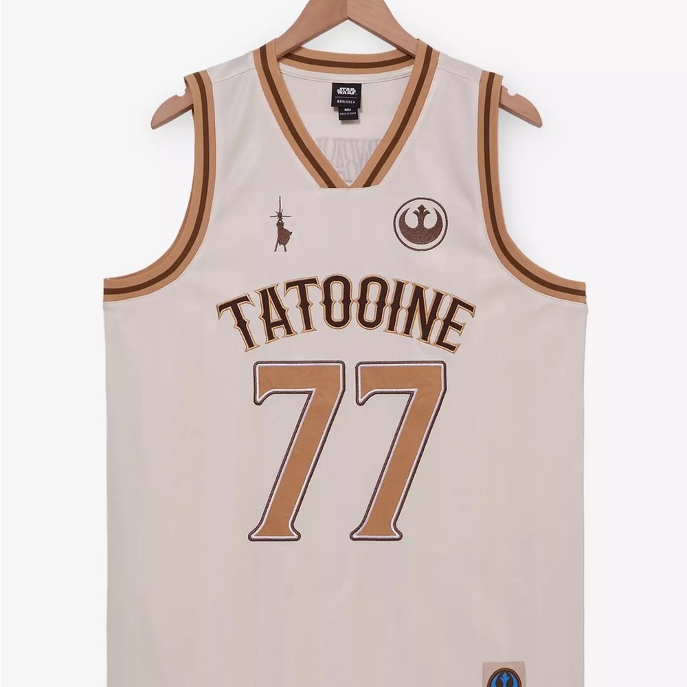 Star Wars Luke Skywalker Basketball Jersey Size S